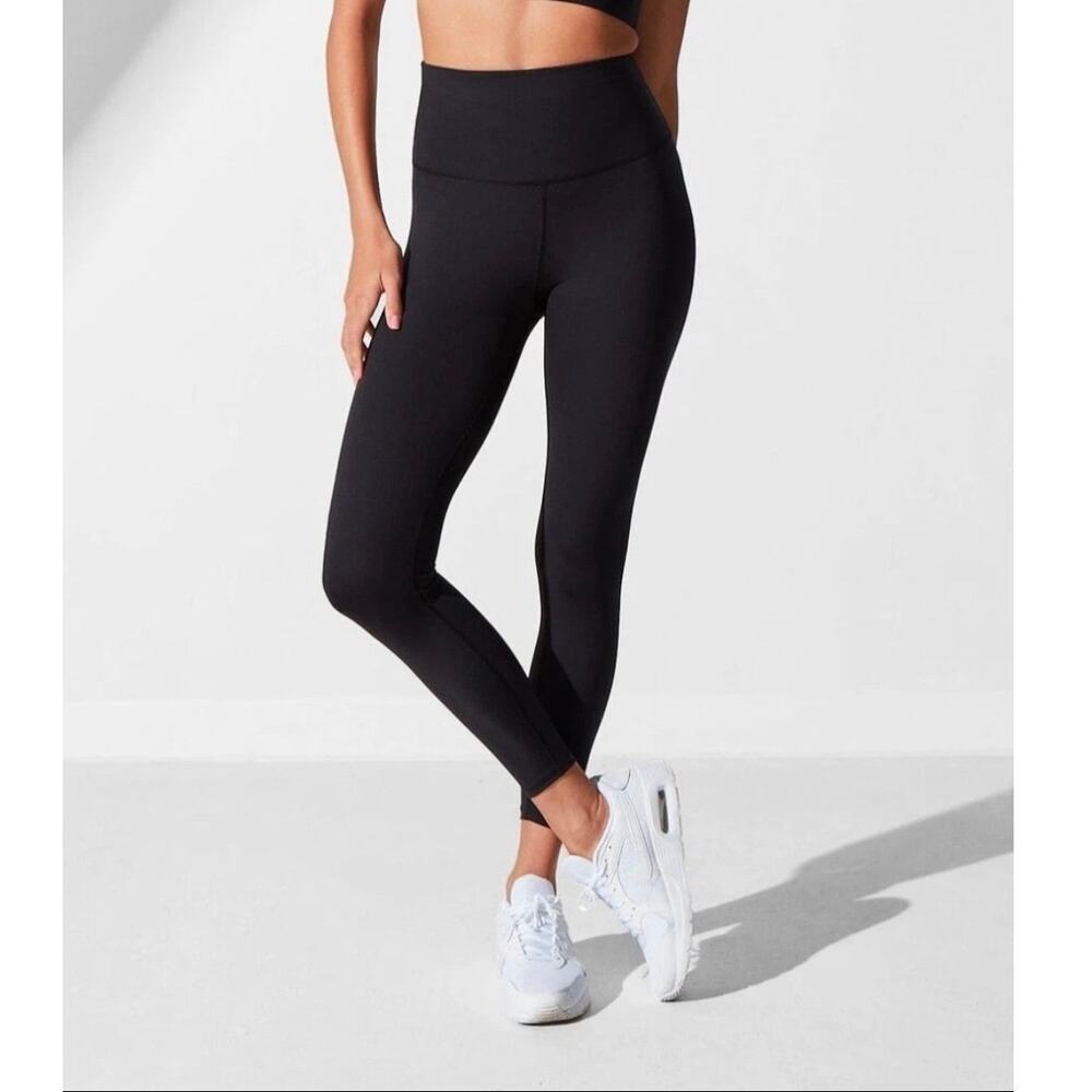 Noli Luxe High Waisted Yoga Workout Leggings in Black Size Medium